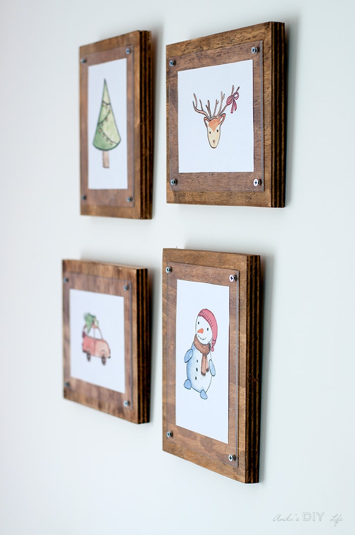 Build Easy DIY Picture Frames in 20 Minutes - Houseful of Handmade