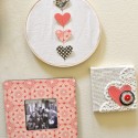 Embroidery Hoop Valentine Art