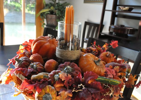 Fall Center Piece Full Display