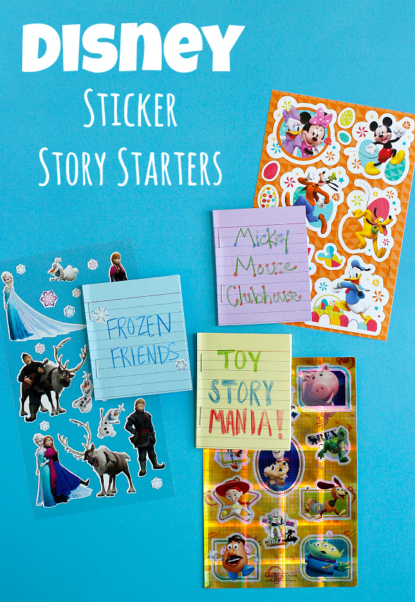 Disney Sticker Story Starters to Make for a Disney World Vacation