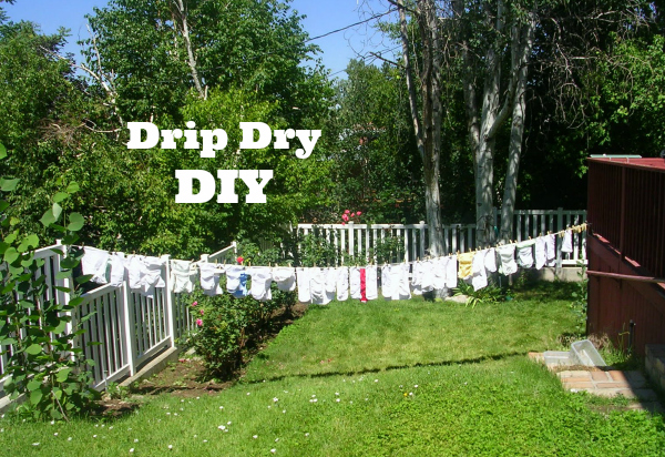 Line Drying Your Clothes: Drip Dry DIY | Make and Takes