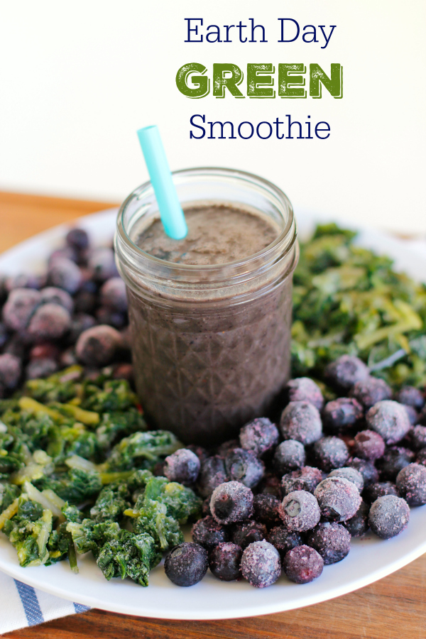 Earth Day GREEN Smoothie Drink