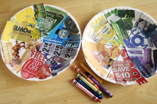 Earth Day Recycled Color Wheels recycled color wheel