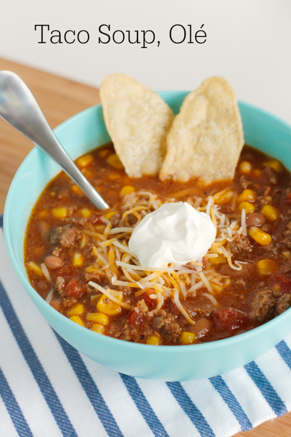 Easy Taco Soup for Dinner