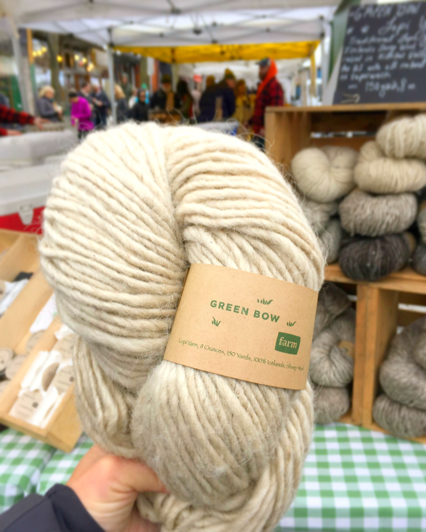 Finding Farmers Market Yarn