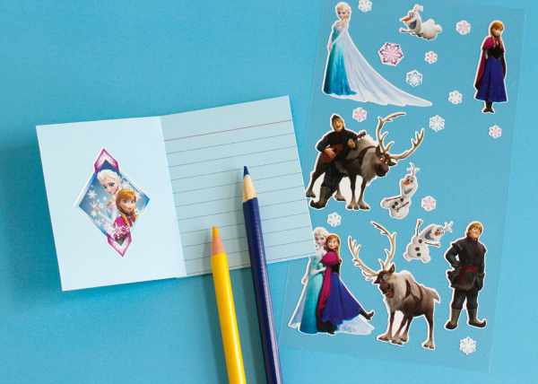 Frozen Stickers to Make Kid Crafty Story Starters