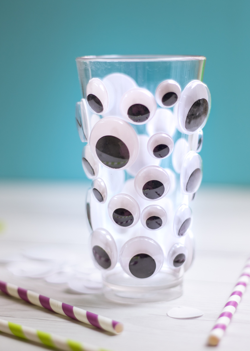 Googly Eye Plastic Tumbler Cup Glass Halloween Party Reusable