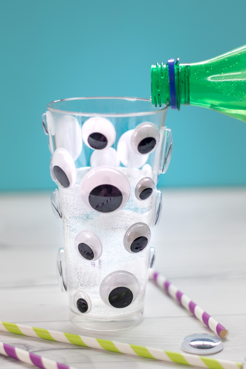 Googly Eye Plastic Tumbler Cup Glass Halloween Party Reusable