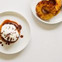 Grilled Pineapple with Vanilla Ice Cream