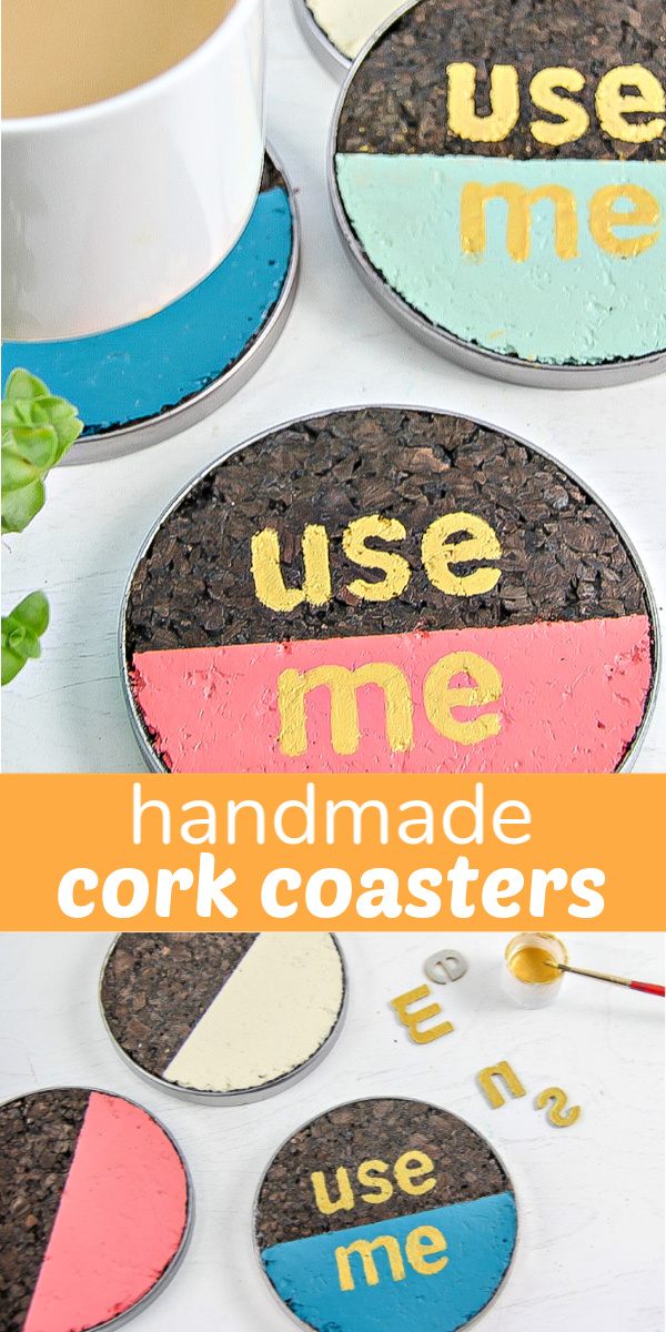 How To Make DIY Cork Coasters - Make and Takes