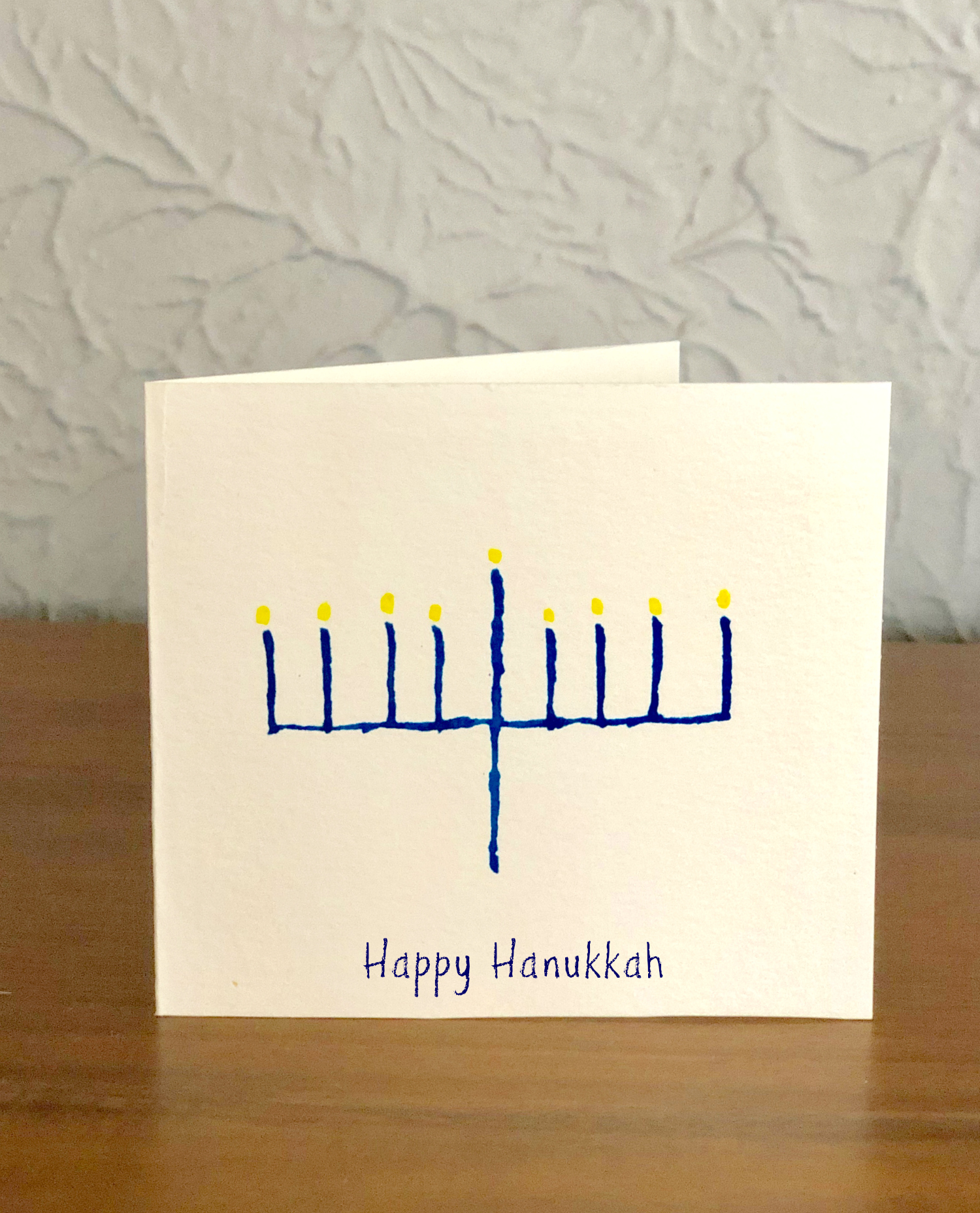 Happy Hanukkah Watercolor Cards