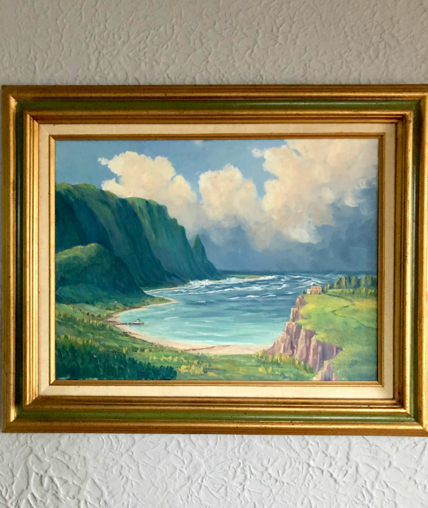 Hawaii Landscape Oil Painting on Canvas