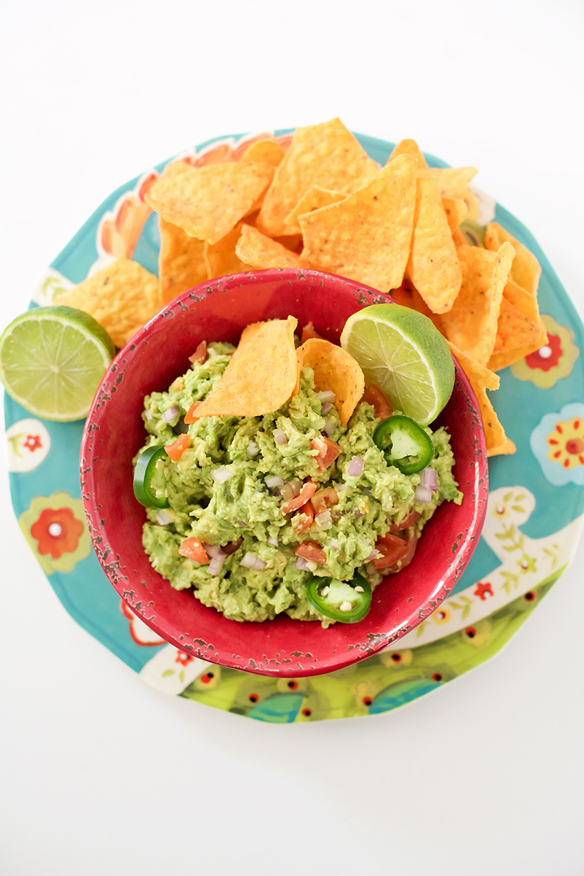 Homemade Chunky Guacamole