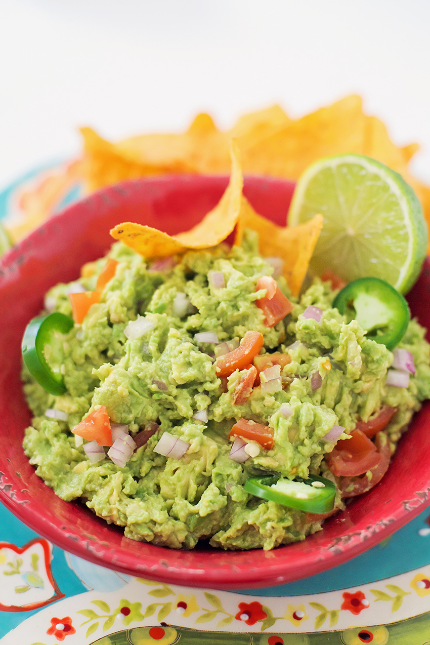 Homemade Chunky Guacamole