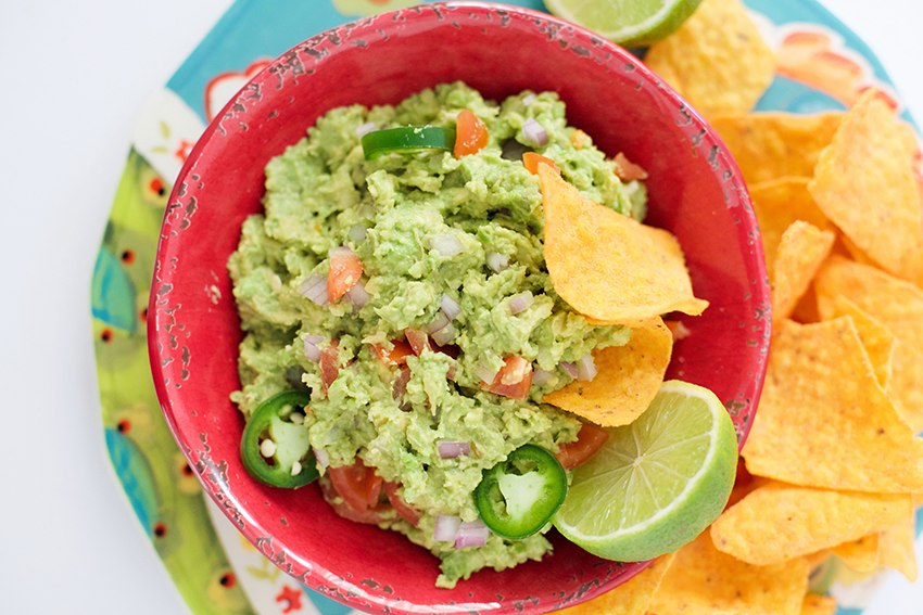 Homemade Chunky Guacamole