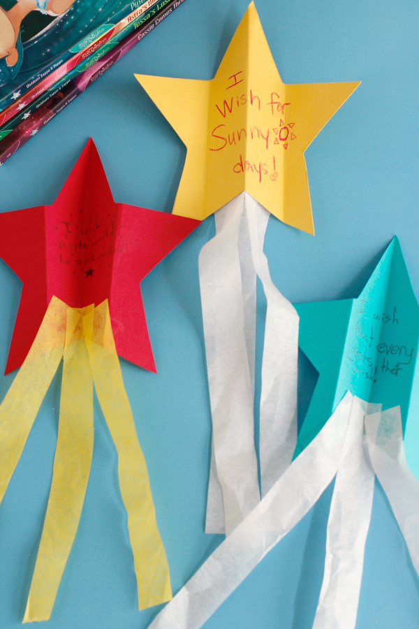 Shooting Star Wishes Kids Craft | Make and Takes