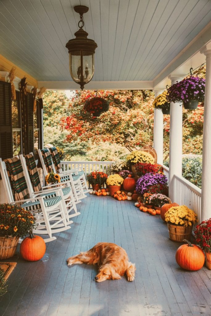 Farmhouse Front Porch Ideas For Fall Farmhouse Front Porch Ideas For Fall