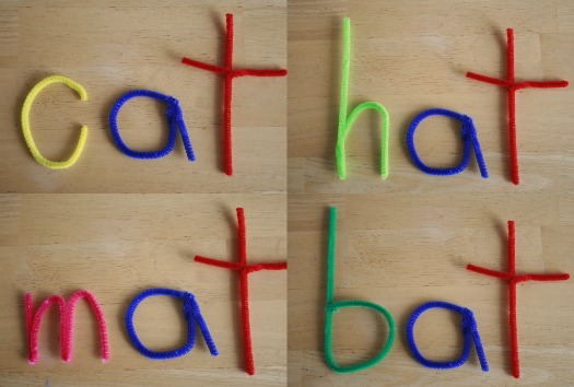 Learning Letters With Pipe Cleaners Make And Takes