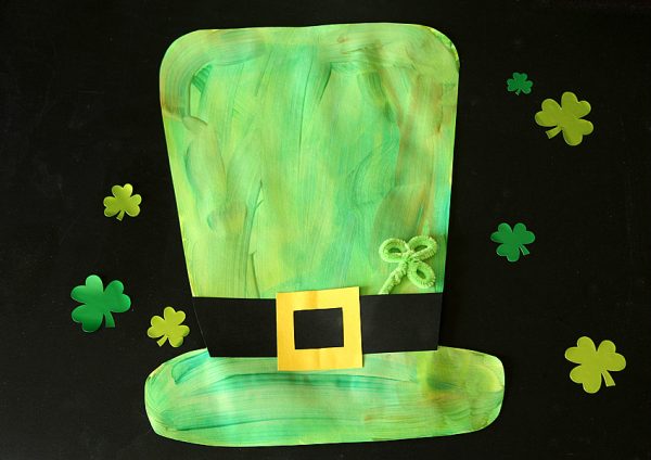 Lucky Leprechaun Painted Hat Project