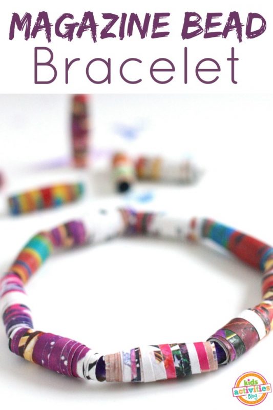 DIY Magazine Bracelets