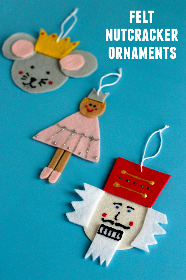 Make DIY Felt Nutcracker Ornaments