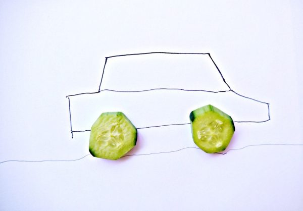 Make a Cucumber Car