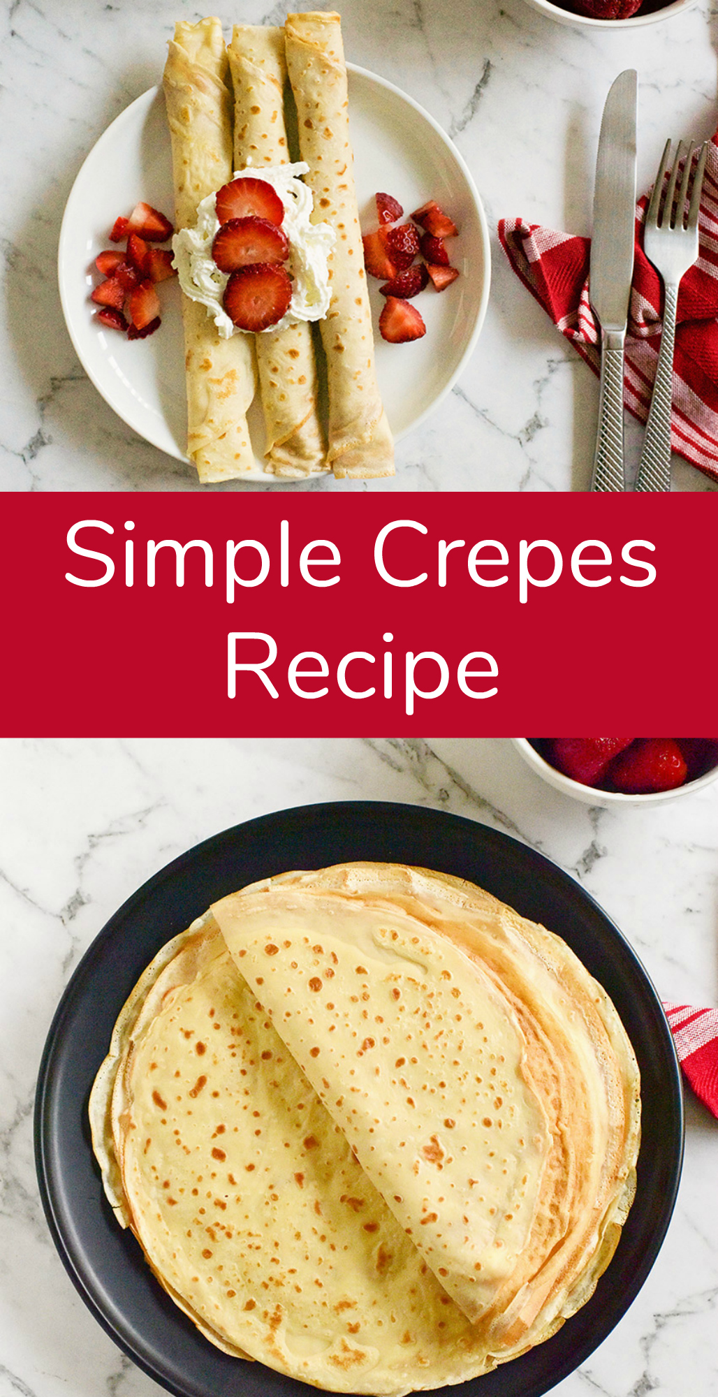 Make this Simple Crepes Recipe for Breakfast