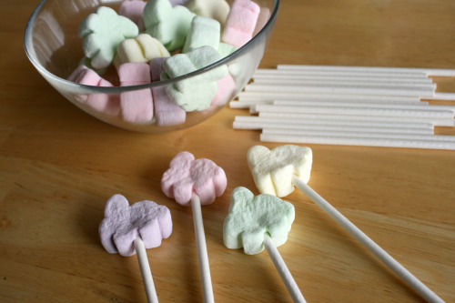 Marshmallow Bunnies on a stick