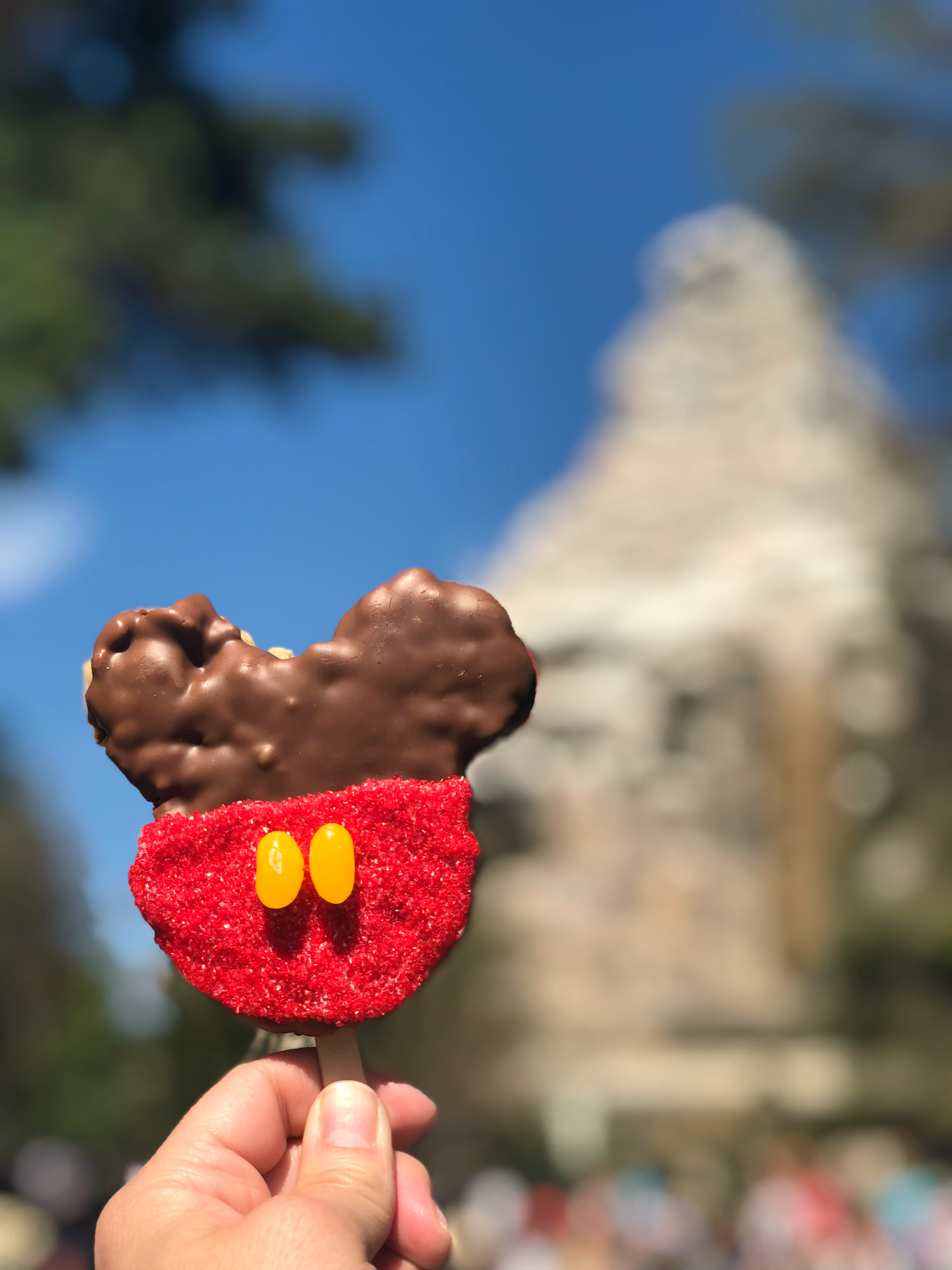 Mickey Ears Desserts Rice Crispy Pop