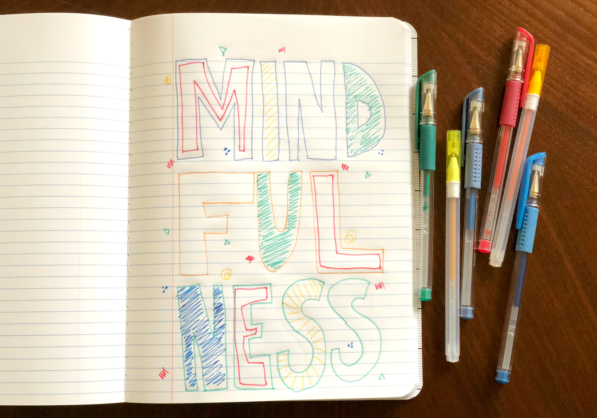 Mindfulness Gel Pen Doodle