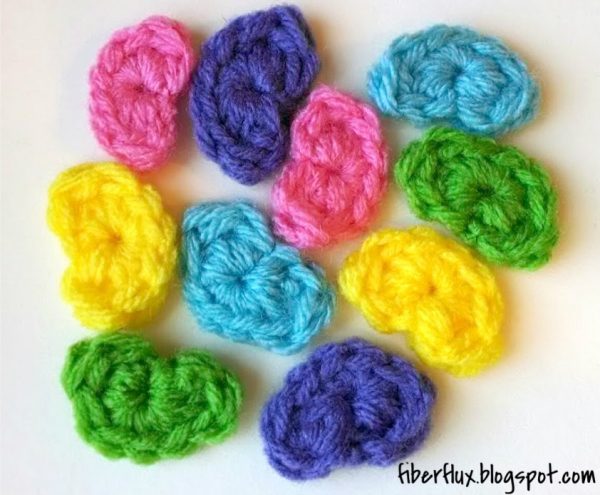 Mini Crochet Jelly Beans
