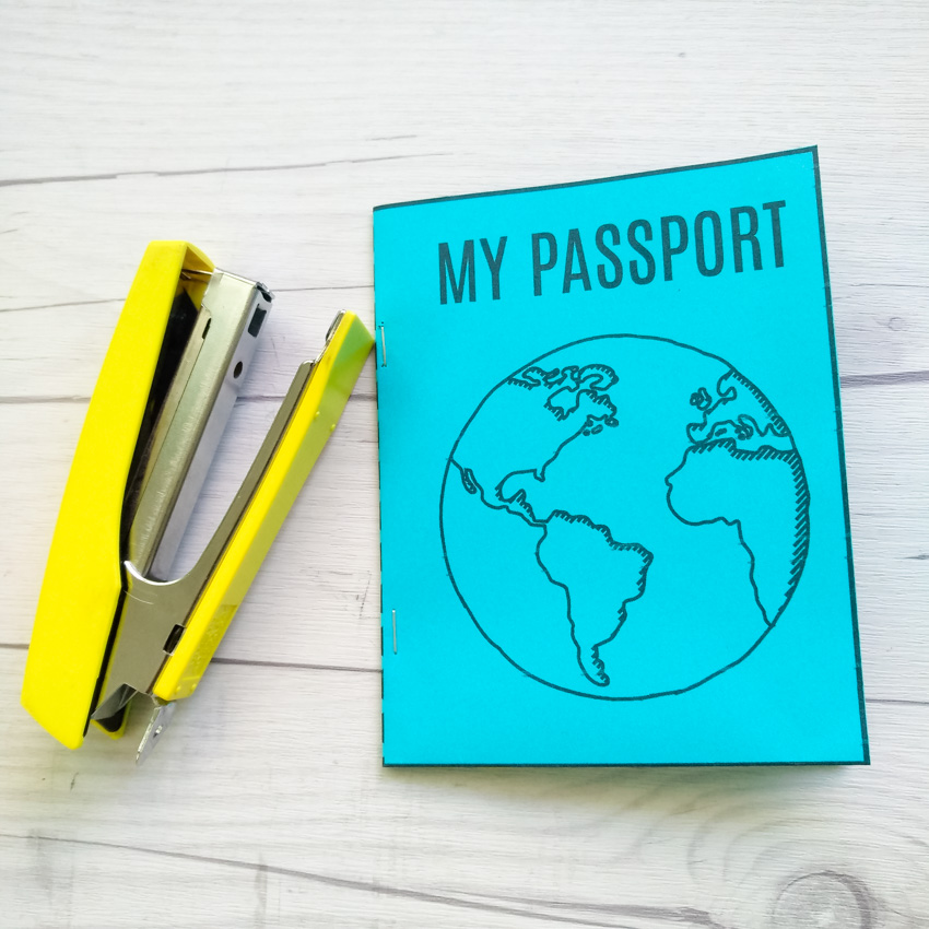 International Passport Template For Kids Printable - Parents