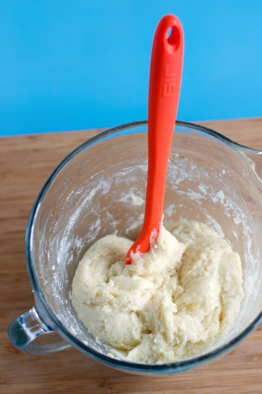 Mixing Cake Mix Cookies Snickerdoodles