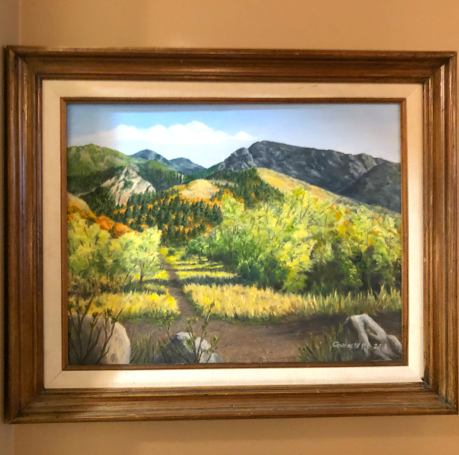 Neff's Canyon Oil Painting