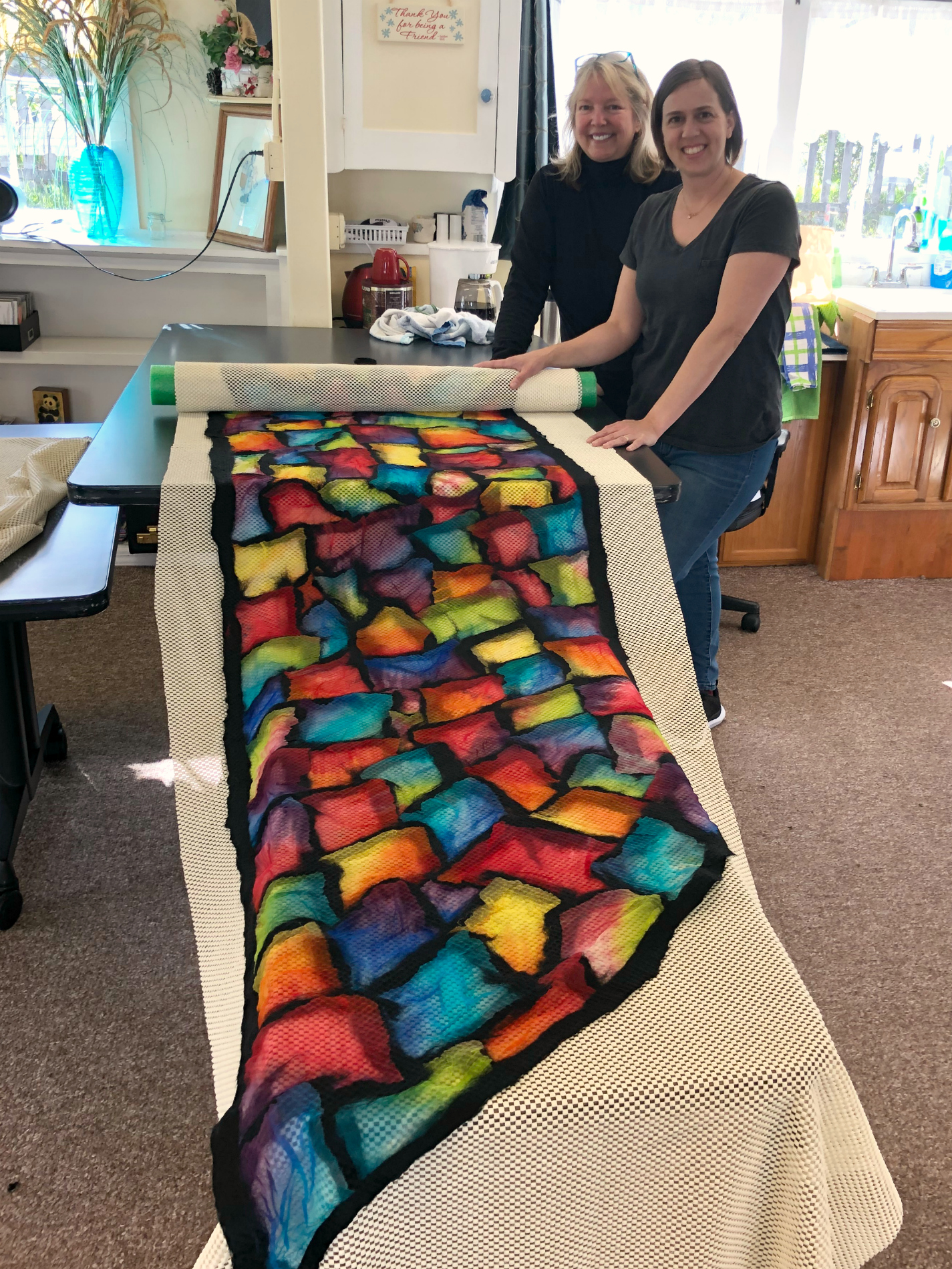 Nuno Felting Shawl Workshop with Patti Barker