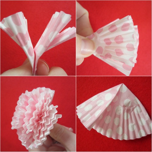 Pattern for Cupcake Flower Liners