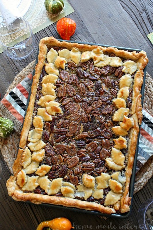 Pecan Slab Pie