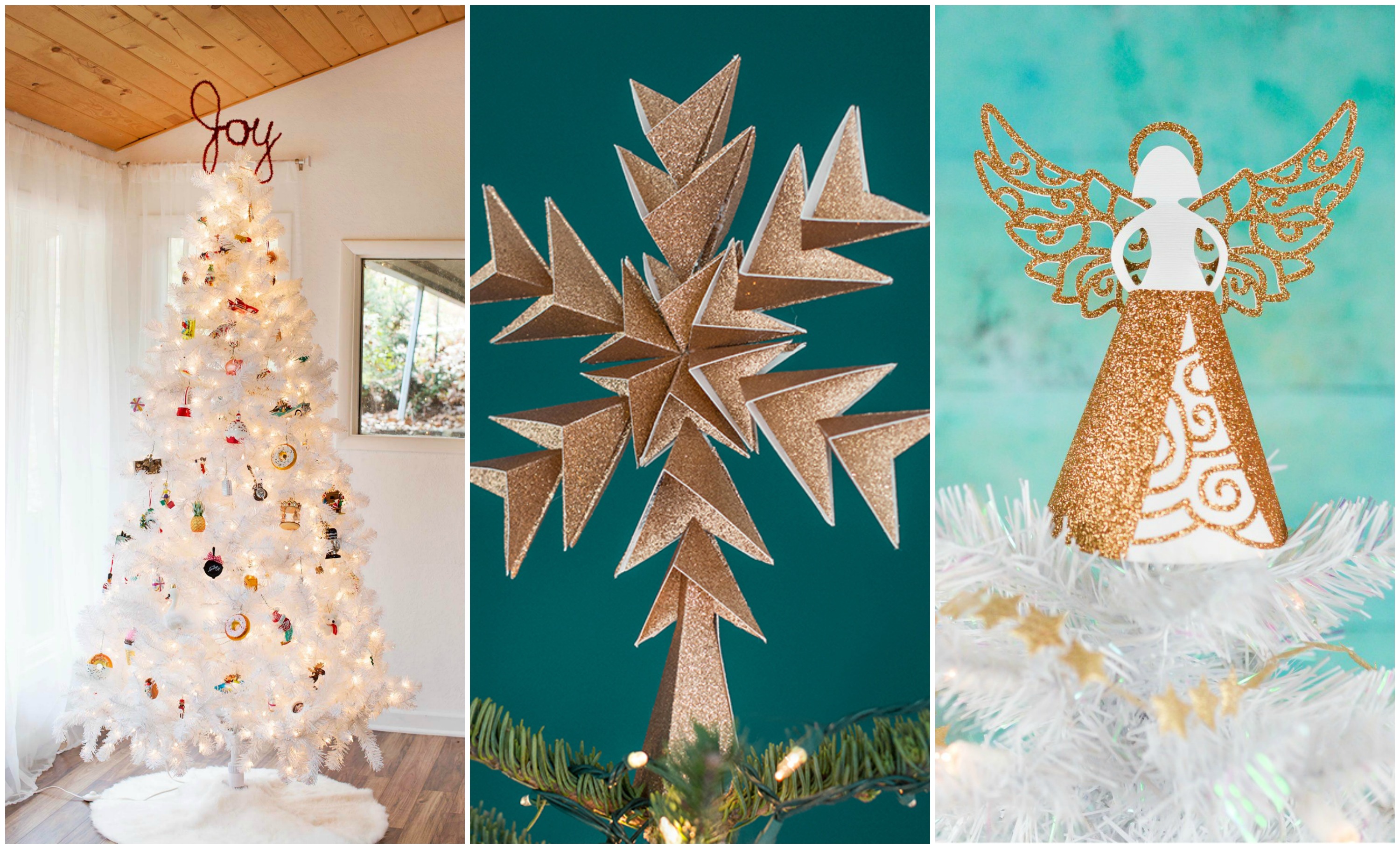 9 Ideas for Christmas Tree Toppers