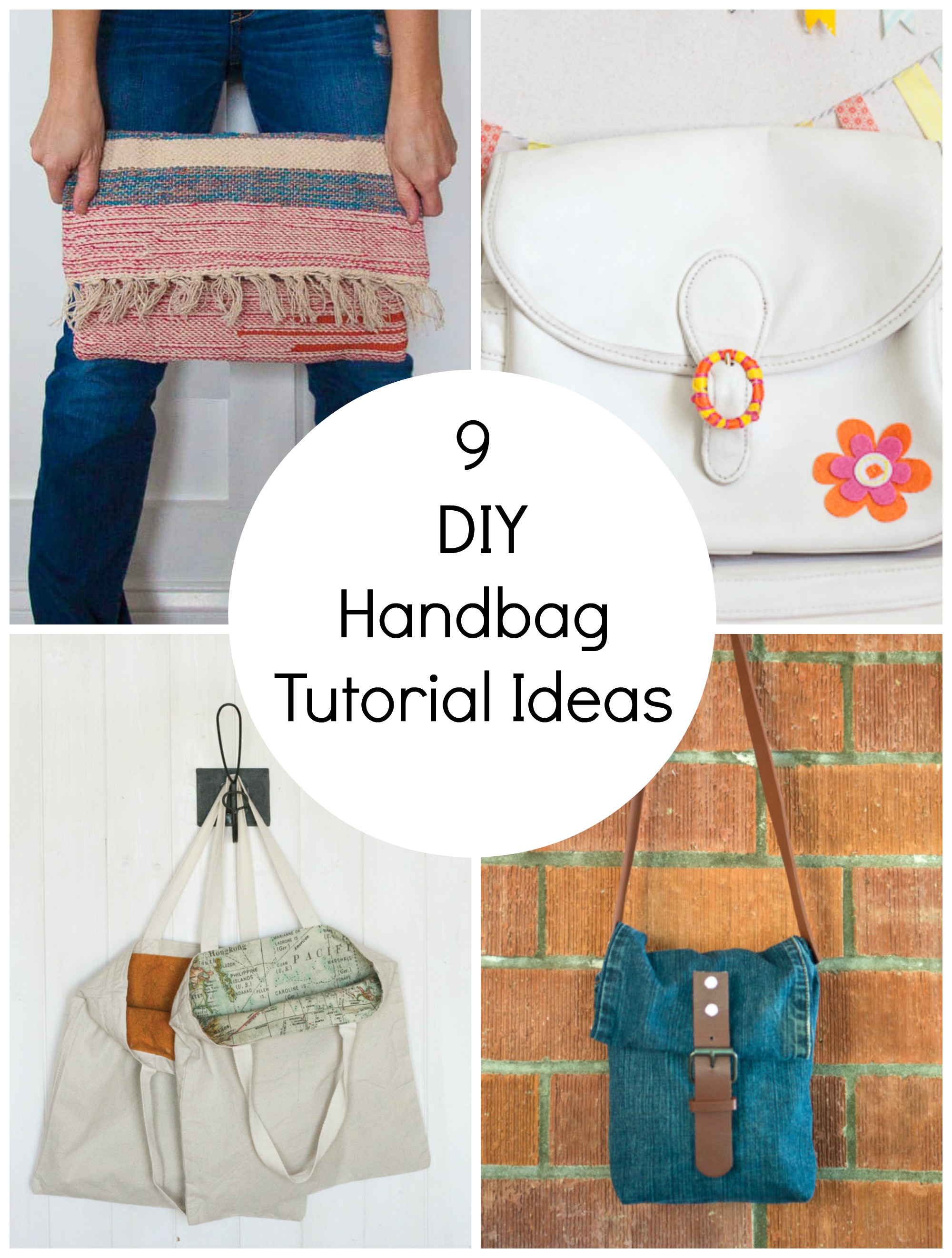 30 FREE Denim Bag & Purse Patterns