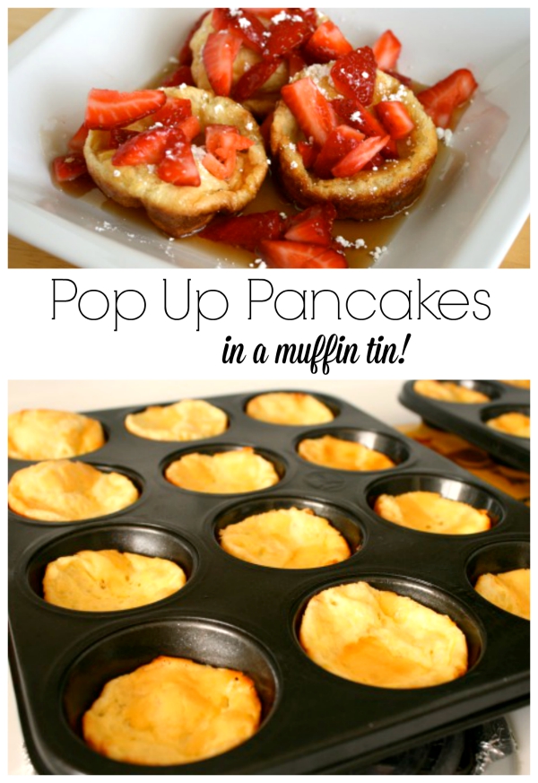 Pop Up Pancakes in a Muffin Tin | Make and Takes