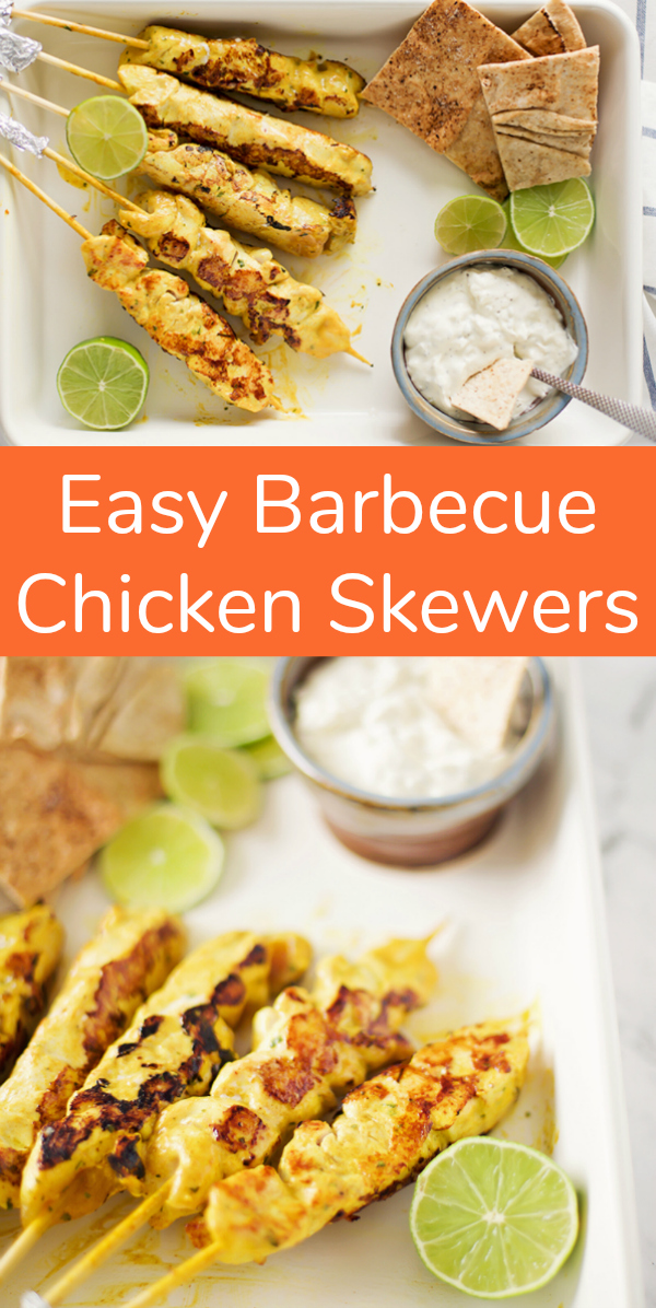 Recipe for Easy Barbecue Chicken Skewers