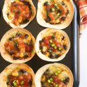 Shrimp Taco Cups appetizer