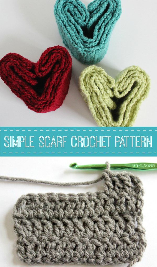 I'm happy to share my simple scarf crochet pattern with you. It's the perfect project for beginning crochet, you're going to love it! You'll want to make 10 more for all your friends in different colors!