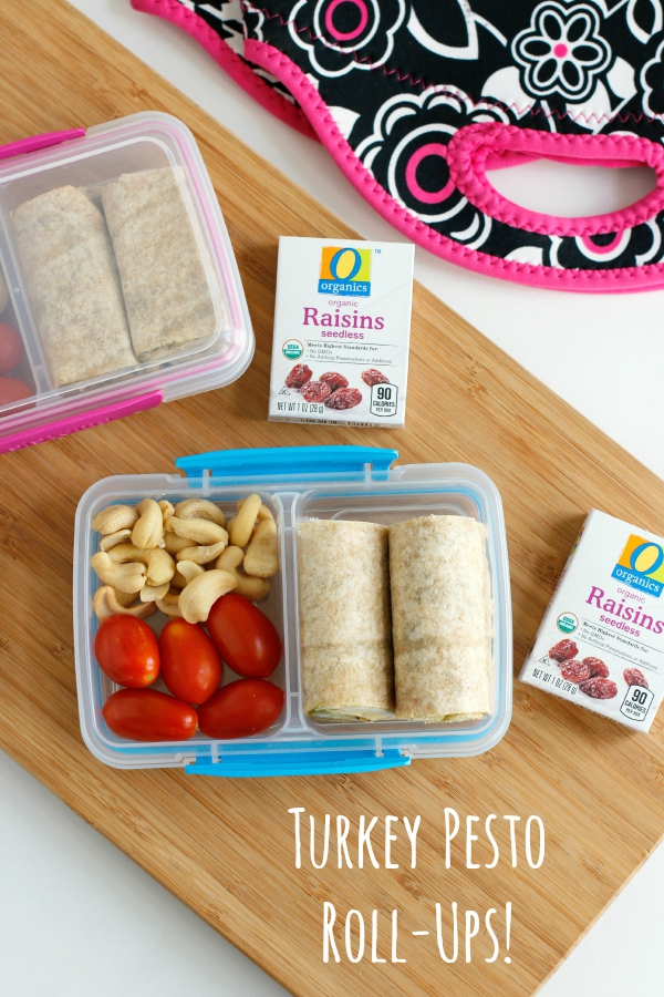 Turkey Pesto Roll-Ups School Lunch Box Ideas