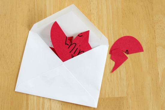 Valentine Handmade Puzzle Cards