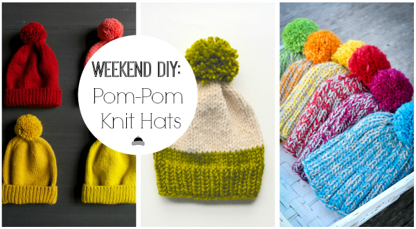 Weekend-DIY-Pom-Pom-Knit-Hats