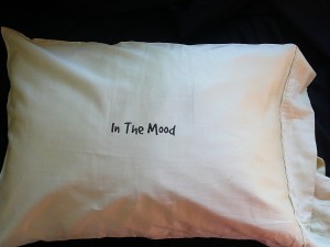 in the mood pillow