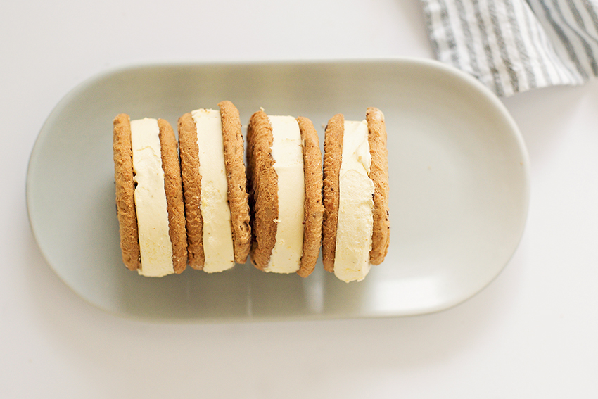 Cookie Ice Cream Sandwiches