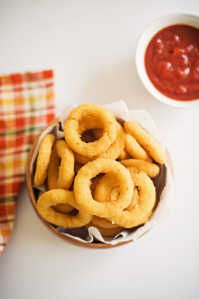 Fried Onion Rings Recipe