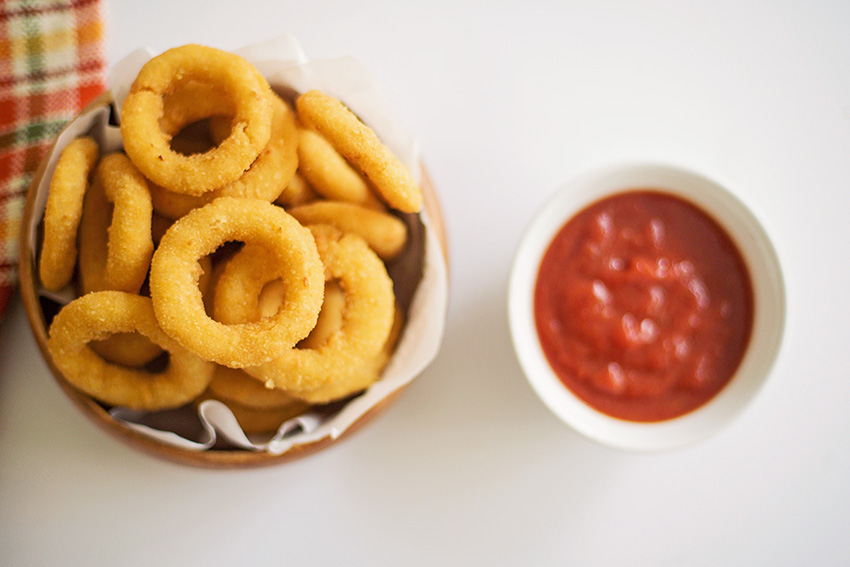 Fried Onion Rings Recipe